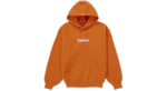 Supreme Box Logo Hooded Sweatshirt (FW24, Dark Orange) - SUP-BLH-FW24-DRK-ORG - Acquista su ResellPiacenza