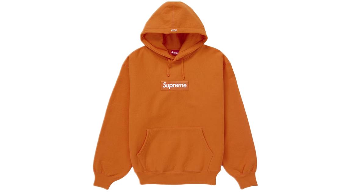 SUP-BLH-FW24-DRK-ORG.jpg Supreme Box Logo Hooded Sweatshirt (FW24, Dark Orange) - SUP-BLH-FW24-DRK-ORG - Acquista su ResellPiacenza