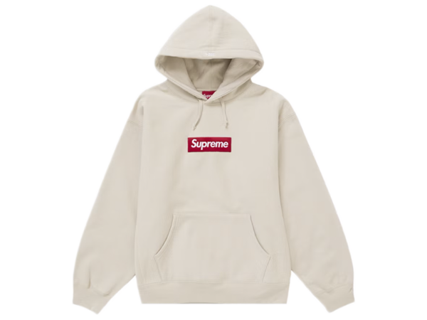 Supreme Box Logo Hooded Sweatshirt (FW24, Stone) - SUP-BLH-FW24-STN - Acquista su ResellPiacenza