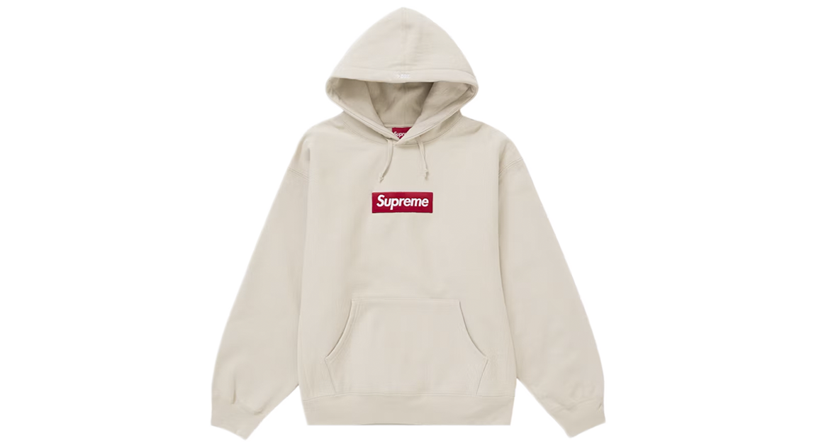 SUP-BLH-FW24-STN.jpg Supreme Box Logo Hooded Sweatshirt (FW24, Stone) - SUP-BLH-FW24-STN - Acquista su ResellPiacenza