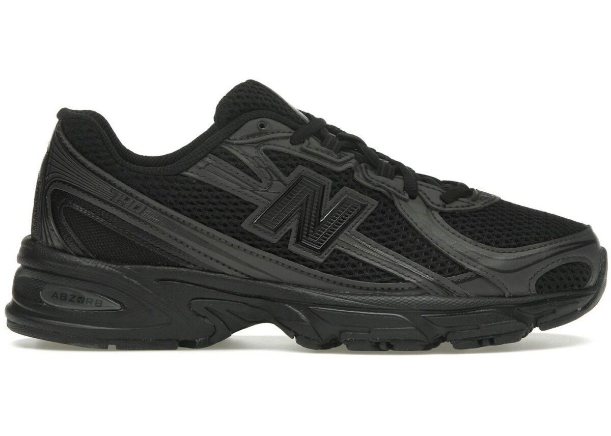 New Balance 740 Triple Black - U740BO2 - Acquista su ResellPiacenza