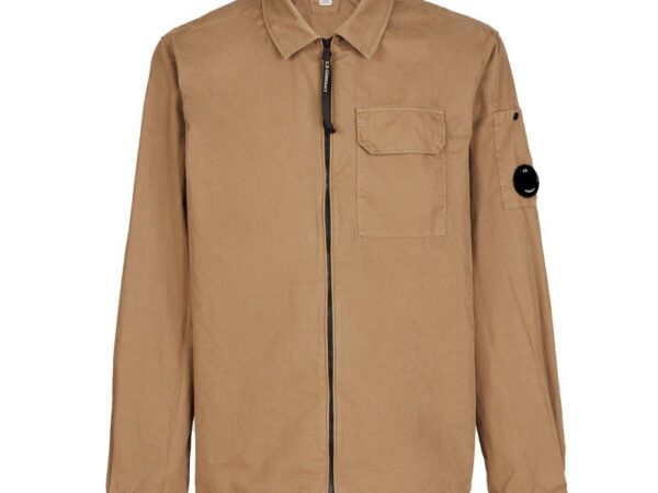 C.P. Company Organic Gabardine Zipped Overshirt