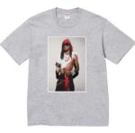 Supreme Playboi Carti Tee (FW25, Heather Grey)