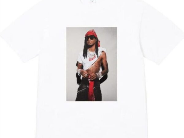 Supreme Playboi Carti Tee (FW25, White)