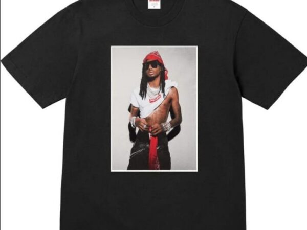 Supreme Playboi Carti Tee (FW25, Black)