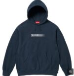 Swarovski® Motion Logo Hooded Sweatshirt (FW25, Navy)