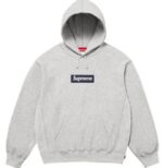 Box Logo Hooded Sweatshirt (FW25, Heather Grey)