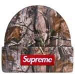 New Era® Box Logo Beanie (FW25, Real Tree Camo)