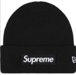 New Era® Box Logo Beanie (FW25, Black)