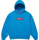 Box Logo Hooded Sweatshirt (FW25, Fluo Blue)