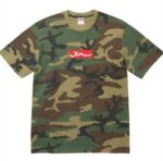 Arabic Box Logo Tee (SS26, Woodland Camo)