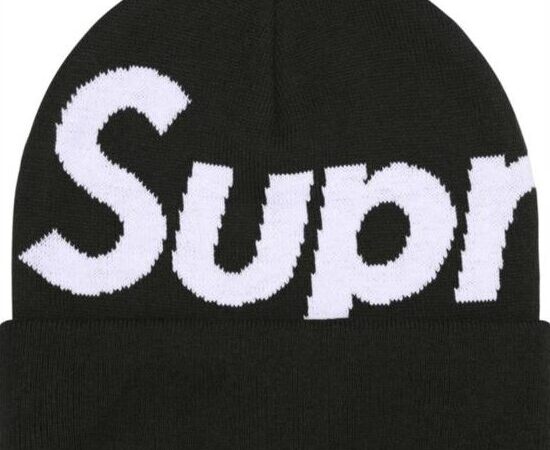 Big Logo Beanie (FW25, Black)