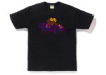 BAPE Color Camo Milo On Bape T-Shirt Black/Purple - bape-color-camo-milo-on-bape-t-shirt-black-purple - Acquista su ResellPiacenza