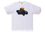 BAPE Color Camo Milo On Bape T-Shirt White/Navy - bape-color-camo-milo-on-bape-t-shirt-white-navy - Acquista su ResellPiacenza