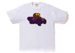 BAPE Color Camo Milo On Bape T-Shirt White/Purple - bape-color-camo-milo-on-bape-t-shirt-white-purple - Acquista su ResellPiacenza