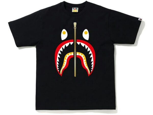 BAPE Colors Shark T-Shirt Black/Red - bape-colors-shark-t-shirt-black-red - Acquista su ResellPiacenza