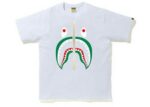 BAPE Colors Shark T-Shirt White/Blue - bape-colors-shark-t-shirt-white-blue - Acquista su ResellPiacenza