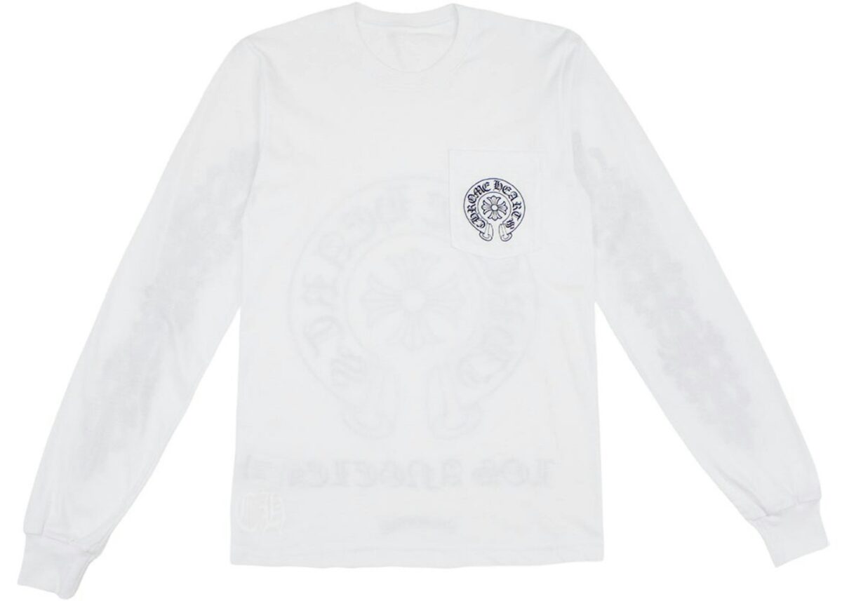 Chrome Hearts Los Angeles Excluisve L/S T-shirt White - chrome-hearts-los-angeles-excluisve-l-s-t-shirt-white-gallery-1 - Acquista su ResellPiacenza