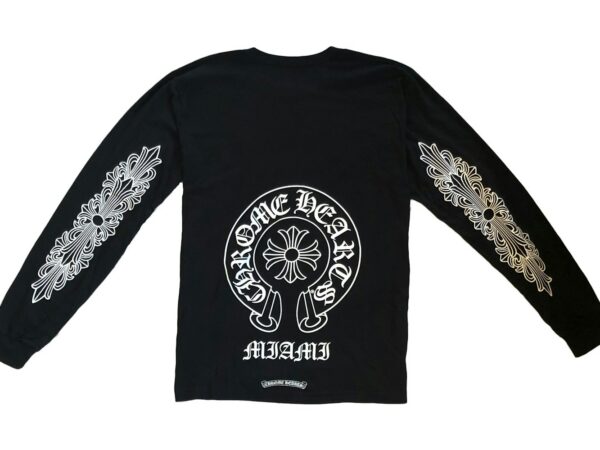 Chrome Hearts Miami Exclusive L/S T-shirt Black - chrome-hearts-miami-exclusive-l-s-t-shirt-black - Acquista su ResellPiacenza