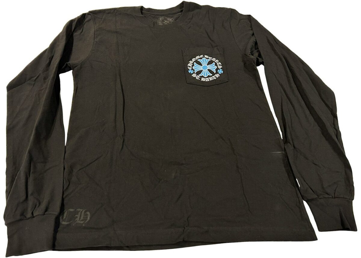 Chrome Hearts St. Barth's Exclusive Long Sleeve T-shirt Black/Blue - chrome-hearts-st-barths-exclusive-long-sleeve-t-shirt-black-blue-gallery-1 - Acquista su ResellPiacenza