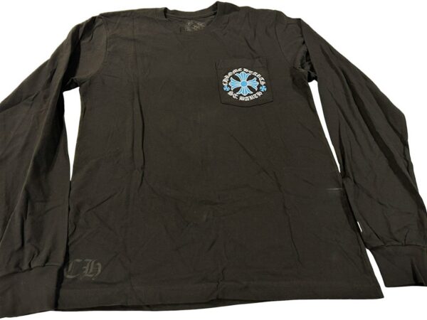 Chrome Hearts St. Barth's Exclusive Long Sleeve T-shirt Black/Blue - chrome-hearts-st-barths-exclusive-long-sleeve-t-shirt-black-blue-gallery-1 - Acquista su ResellPiacenza