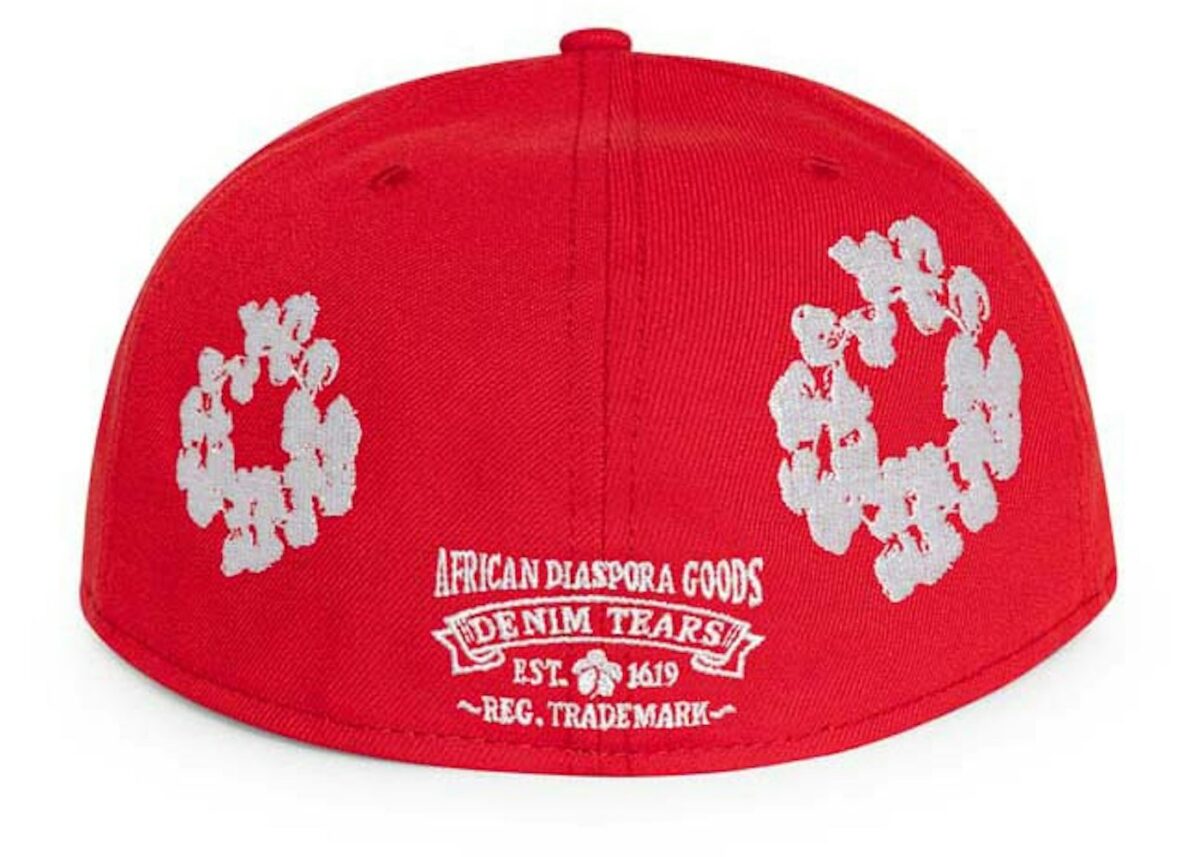 Denim Tears New Era Cotton Wreath 59/50 Cap Red - denim-tears-new-era-cotton-wreath-59-50-cap-red-gallery-1 - Acquista su ResellPiacenza