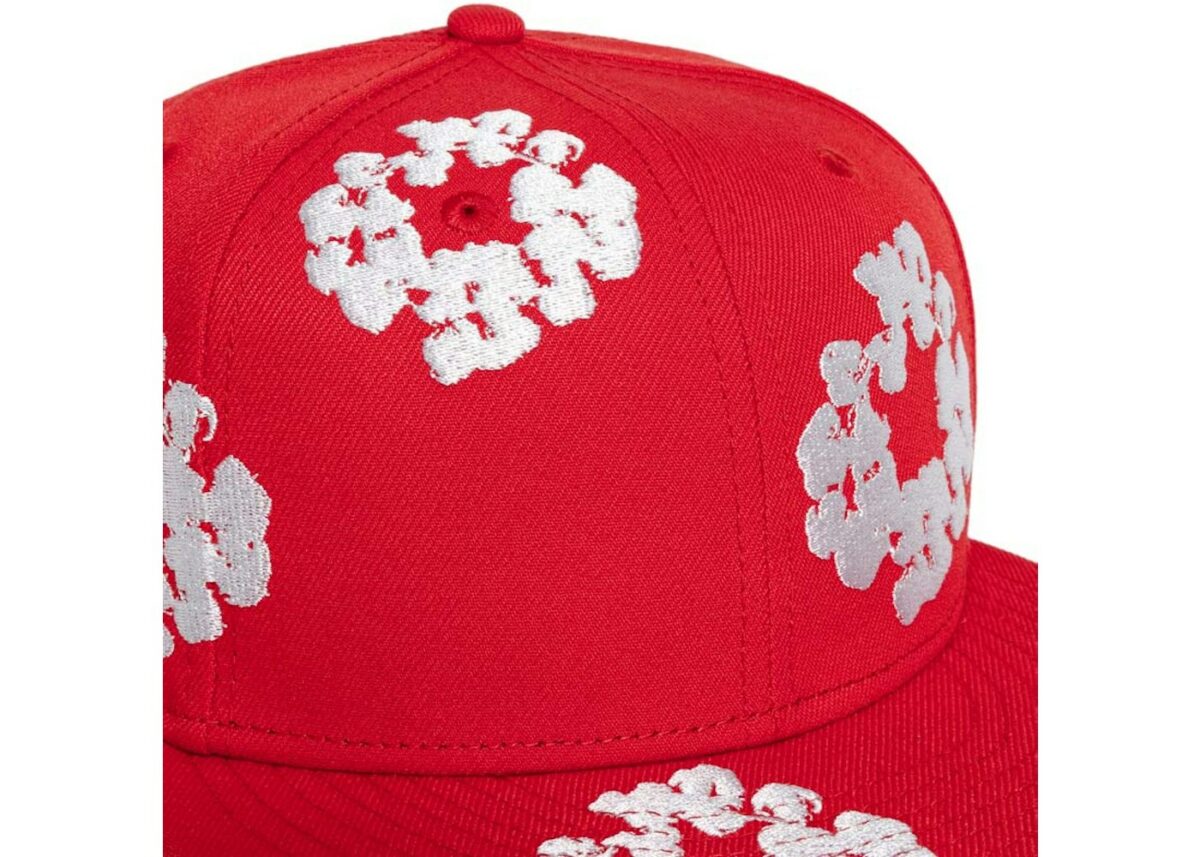 Denim Tears New Era Cotton Wreath 59/50 Cap Red - denim-tears-new-era-cotton-wreath-59-50-cap-red-gallery-2 - Acquista su ResellPiacenza