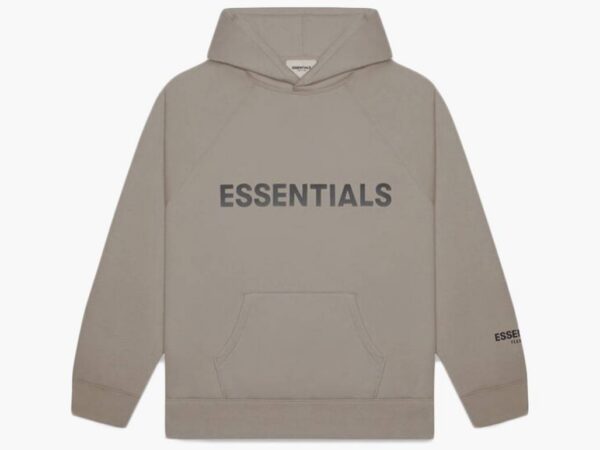 Fear of God Essentials Hoodie Taupe