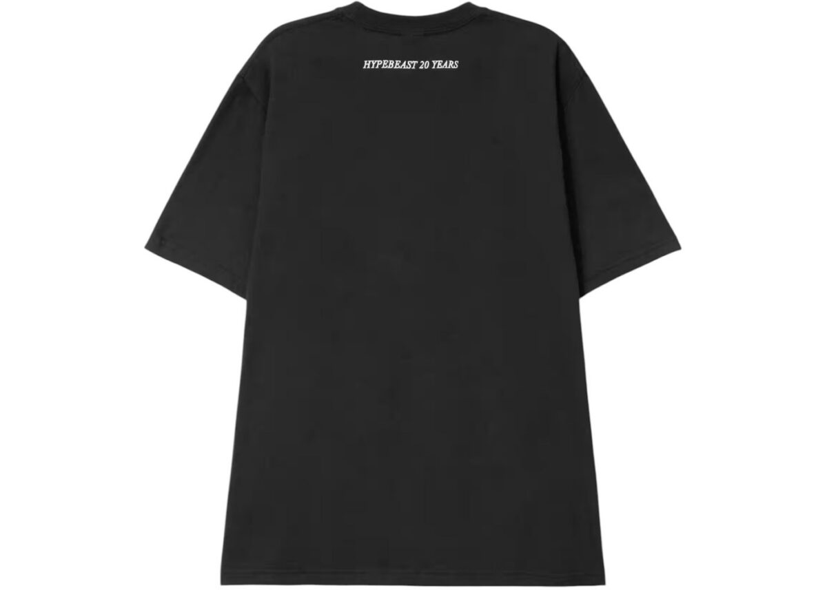 Hypebeast x Supreme 20th Anniversary T-shirt Black - hypebeast-x-supreme-20th-anniversary-t-shirt-black-gallery-1 - Acquista su ResellPiacenza