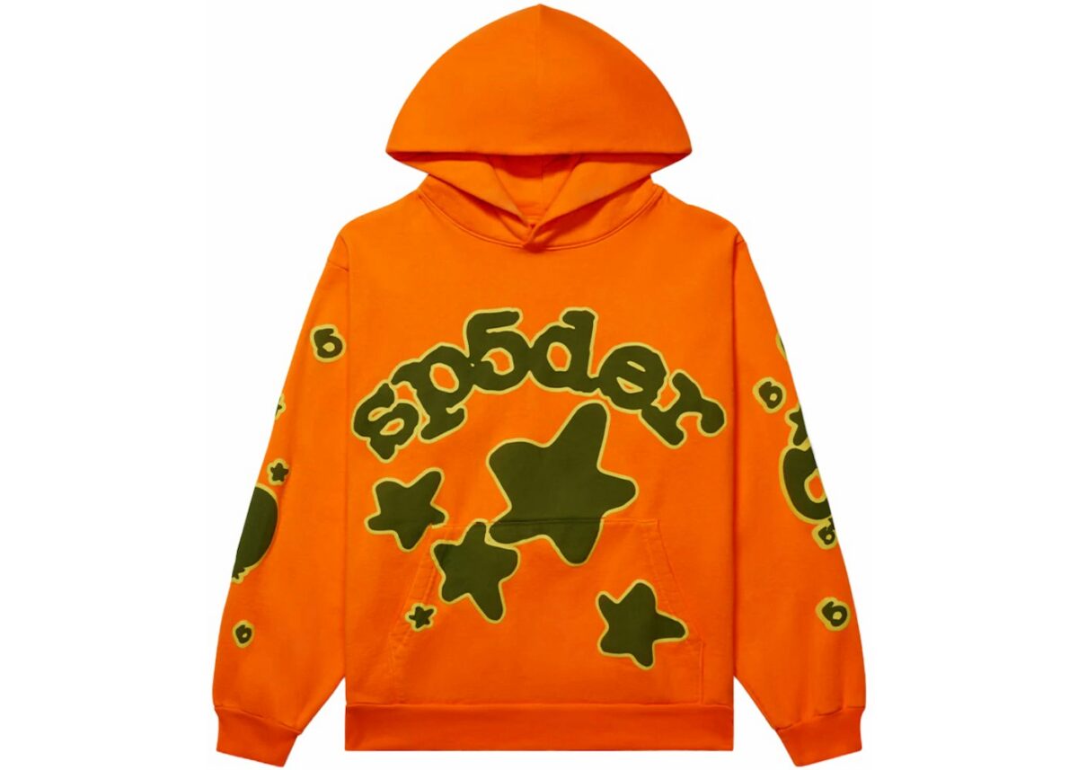 Sp5der Beluga Hoodie Orange - sp5der-beluga-hoodie-orange - Acquista su ResellPiacenza