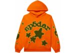Sp5der Beluga Hoodie Orange - sp5der-beluga-hoodie-orange - Acquista su ResellPiacenza