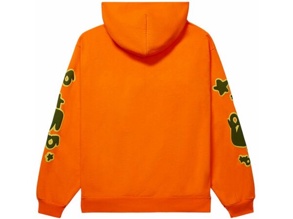 Sp5der Beluga Hoodie Orange - sp5der-beluga-hoodie-orange-gallery-1 - Acquista su ResellPiacenza