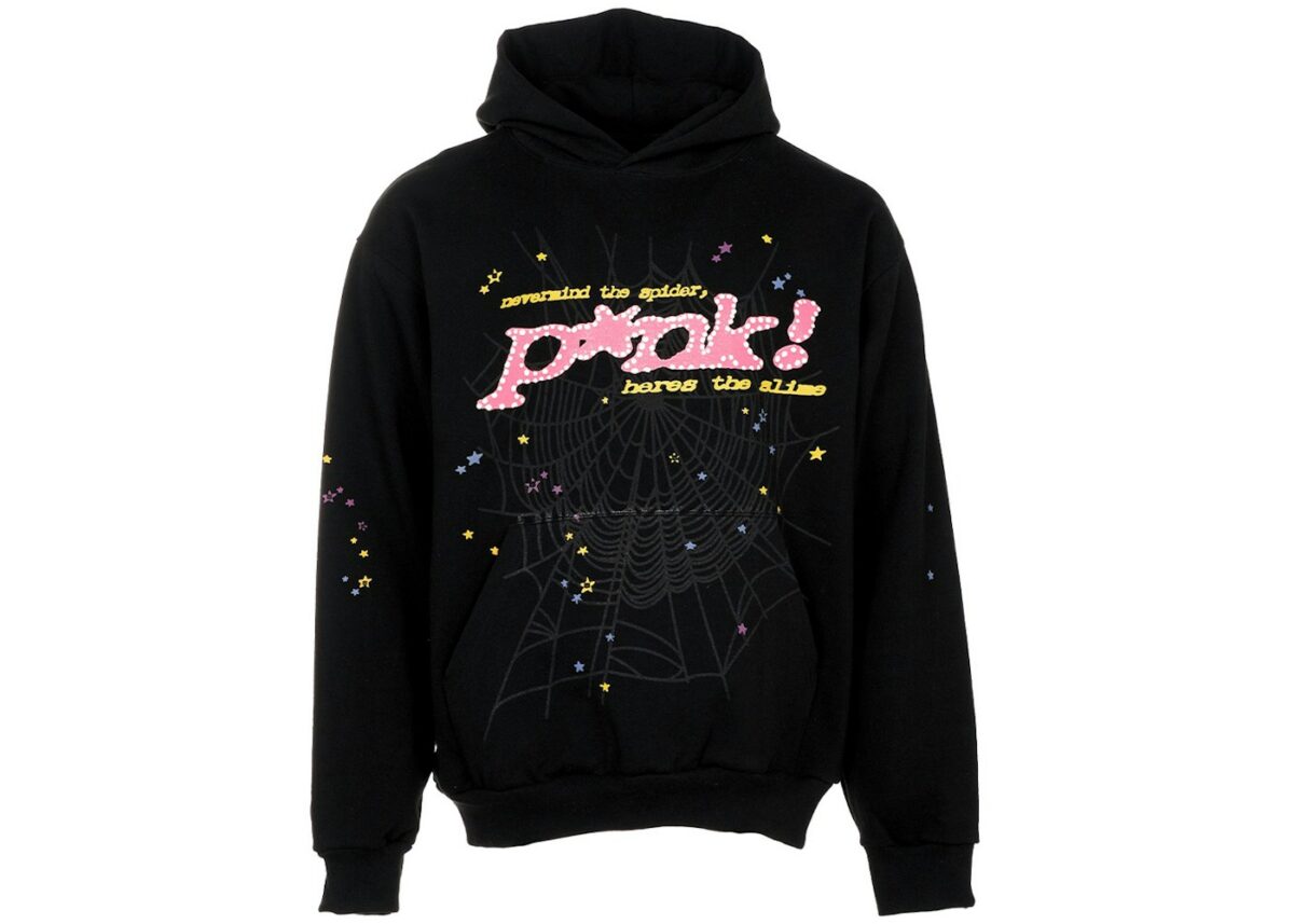 Sp5der P*NK Hoodie Black - sp5der-pnk-hoodie-black - Acquista su ResellPiacenza
