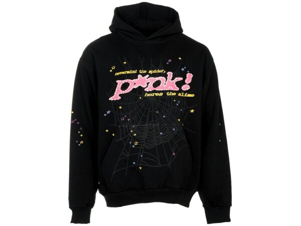 Sp5der P*NK Hoodie Black - sp5der-pnk-hoodie-black - Acquista su ResellPiacenza