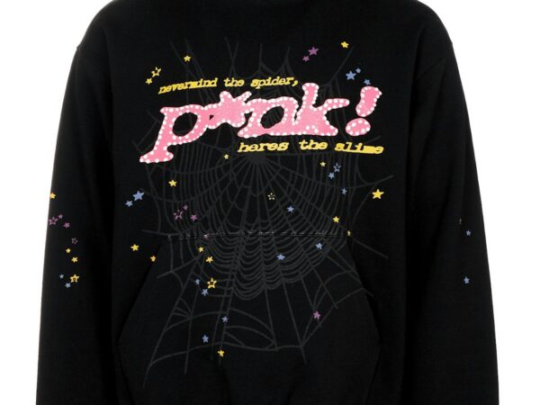 Sp5der P*NK Hoodie Black - sp5der-pnk-hoodie-black-gallery-1 - Acquista su ResellPiacenza