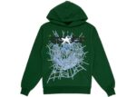 Sp5der Web Hoodie Hunter Green - sp5der-web-hoodie-hunter-green - Acquista su ResellPiacenza