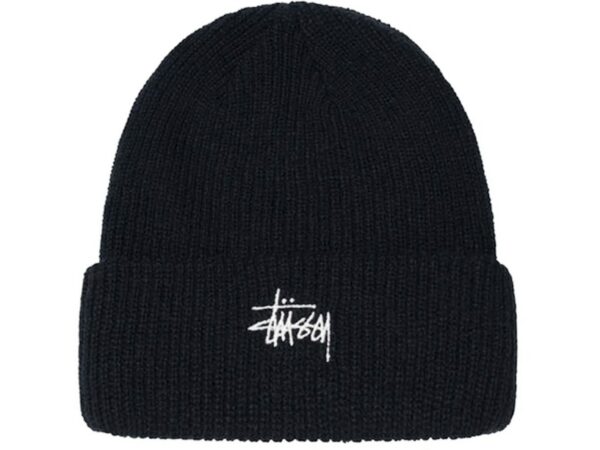 Stussy Basic Cuff Beanie Black - stussy-basic-cuff-beanie-black - Acquista su ResellPiacenza