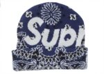 Supreme Bandana Big Logo Beanie Blue - supreme-bandana-big-logo-beanie-blue - Acquista su ResellPiacenza