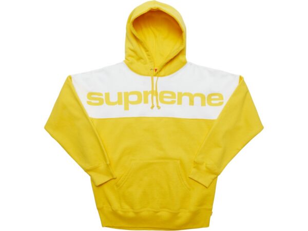 Supreme Blocked Hoodie Yellow - supreme-blocked-hoodie-yellow - Acquista su ResellPiacenza