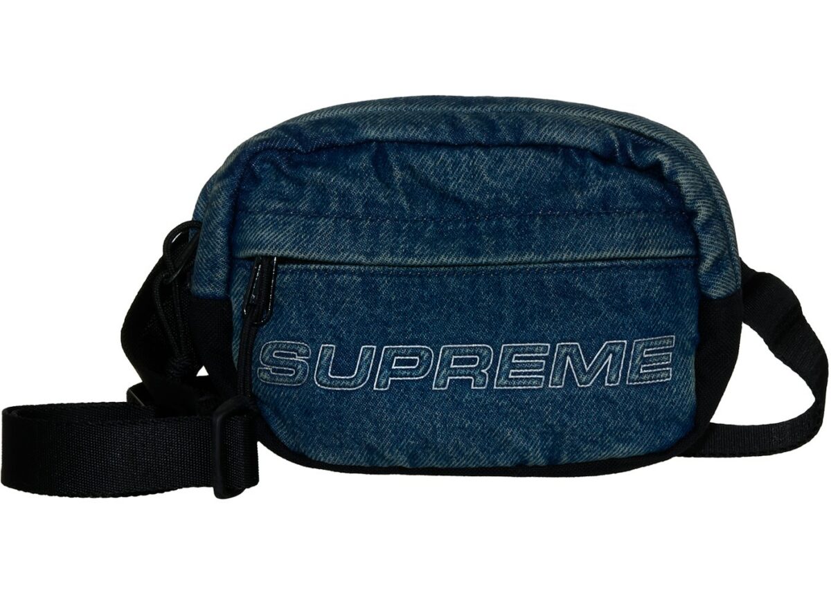 Supreme Denim Mini Shoulder Bag Washed Indigo - supreme-denim-mini-shoulder-bag-washed-indigo-gallery-1 - Acquista su ResellPiacenza