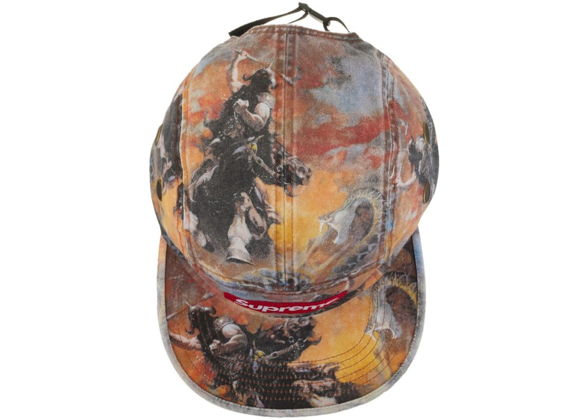 Supreme Frazetta Camp Cap Red - supreme-frazetta-camp-cap-red-gallery-1 - Acquista su ResellPiacenza