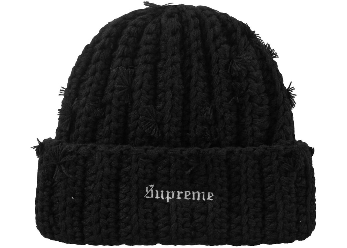 Supreme Hand Tied Beanie Black - supreme-hand-tied-beanie-black - Acquista su ResellPiacenza