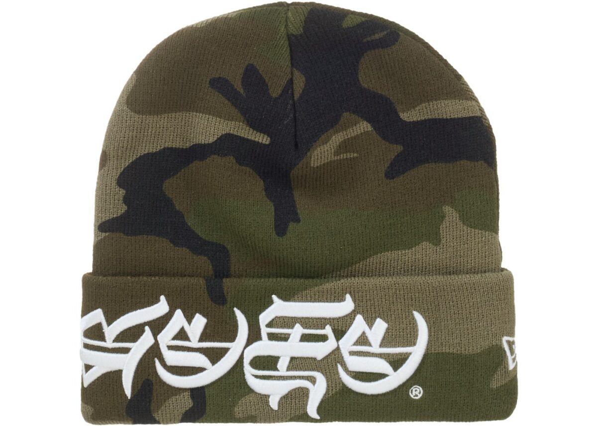 Supreme New Era Blackletter Beanie Woodland Camo - supreme-new-era-blackletter-beanie-camo - Acquista su ResellPiacenza