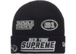 Supreme New Era Football Beanie Black - supreme-new-era-football-beanie-black - Acquista su ResellPiacenza
