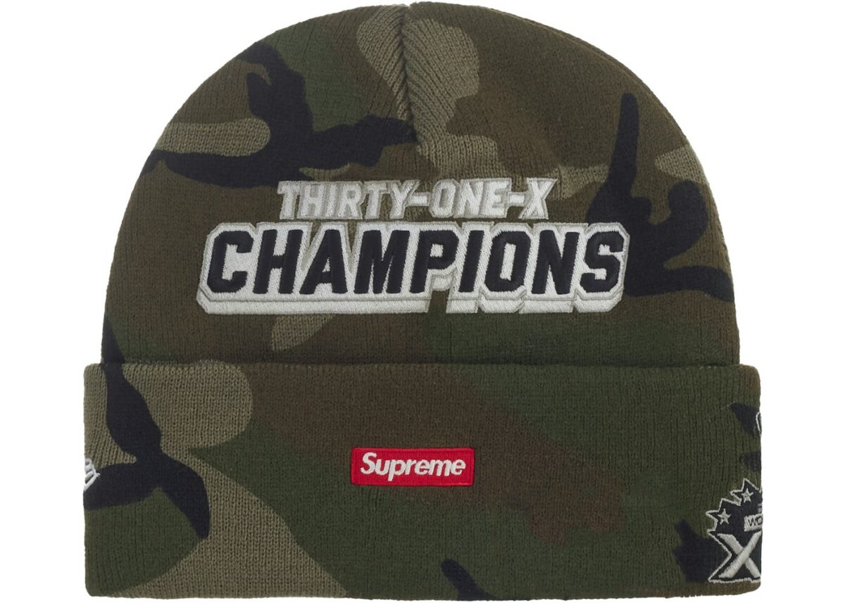 Supreme New Era Football Beanie Woodland Camo - supreme-new-era-football-beanie-woodland-camo - Acquista su ResellPiacenza