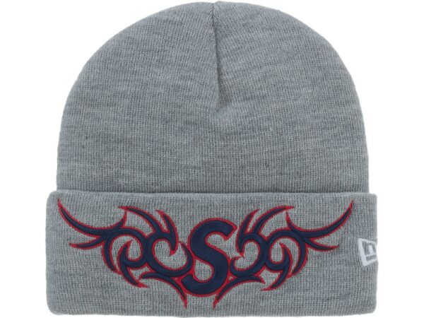Supreme New Era Tribal S Logo Beanie Heather Grey - supreme-new-era-tribal-s-logo-beanie-heather-grey - Acquista su ResellPiacenza
