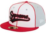 Supreme x New Era Piping Script Logo Cap Grey - supreme-piping-script-logo-new-era-grey - Acquista su ResellPiacenza