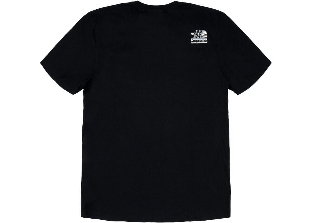 Supreme The North Face Metallic Logo T-Shirt Black - supreme-the-north-face-metallic-logo-t-shirt-black-gallery-1 - Acquista su ResellPiacenza