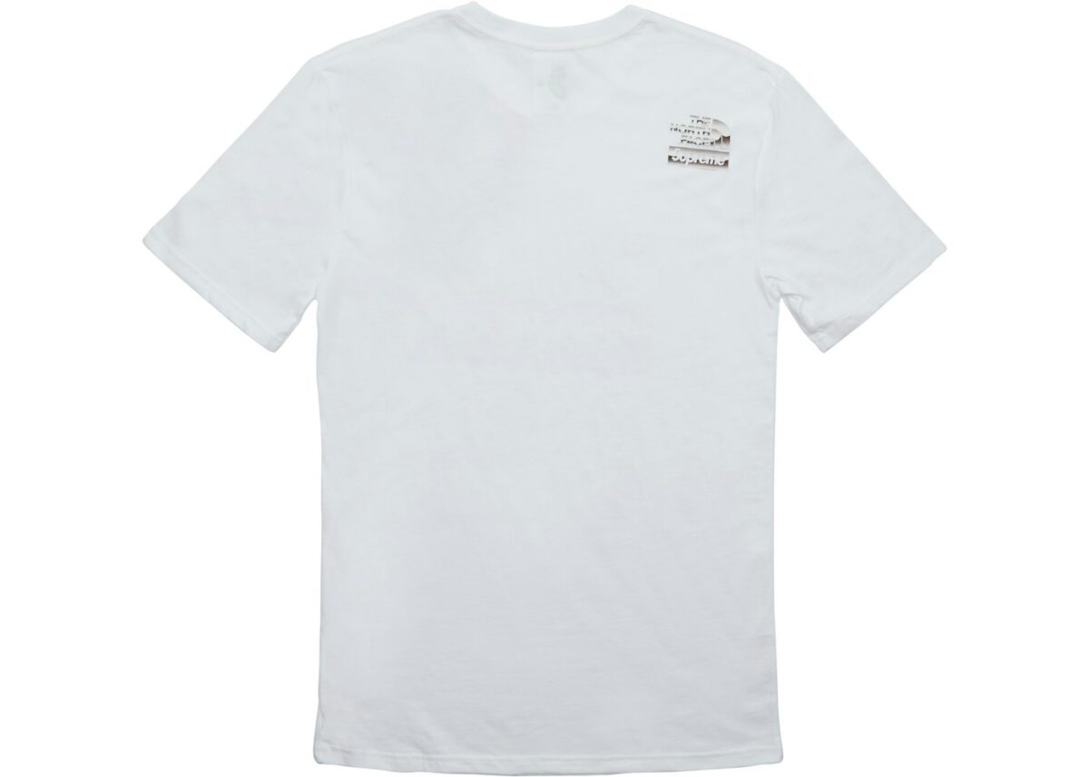 Supreme The North Face Metallic Logo T-Shirt White - supreme-the-north-face-metallic-logo-t-shirt-white-gallery-1 - Acquista su ResellPiacenza