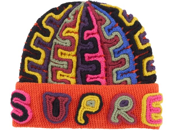 Supreme Yarn Applique Beanie Red - supreme-yarn-applique-beanie-red - Acquista su ResellPiacenza